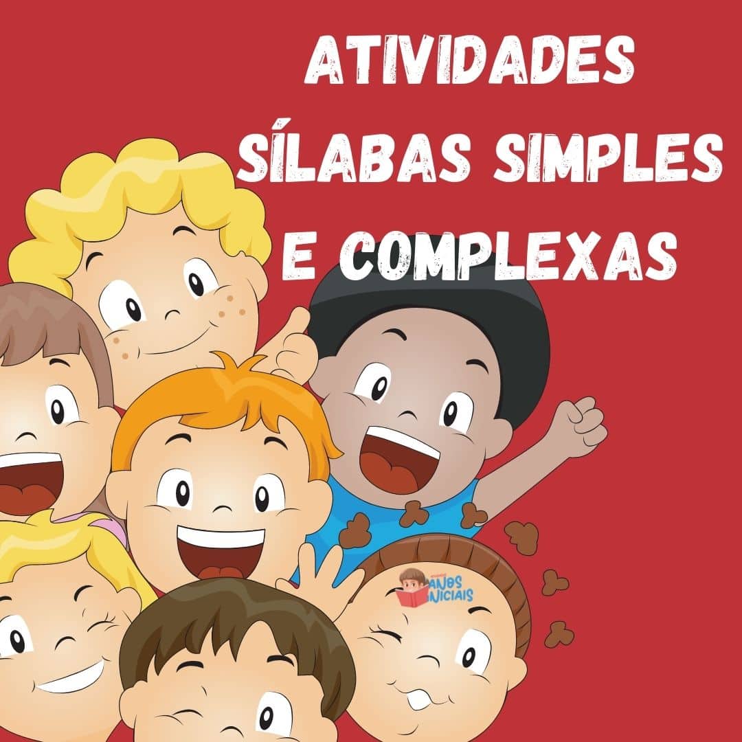 atividades sílabas simples e complexas