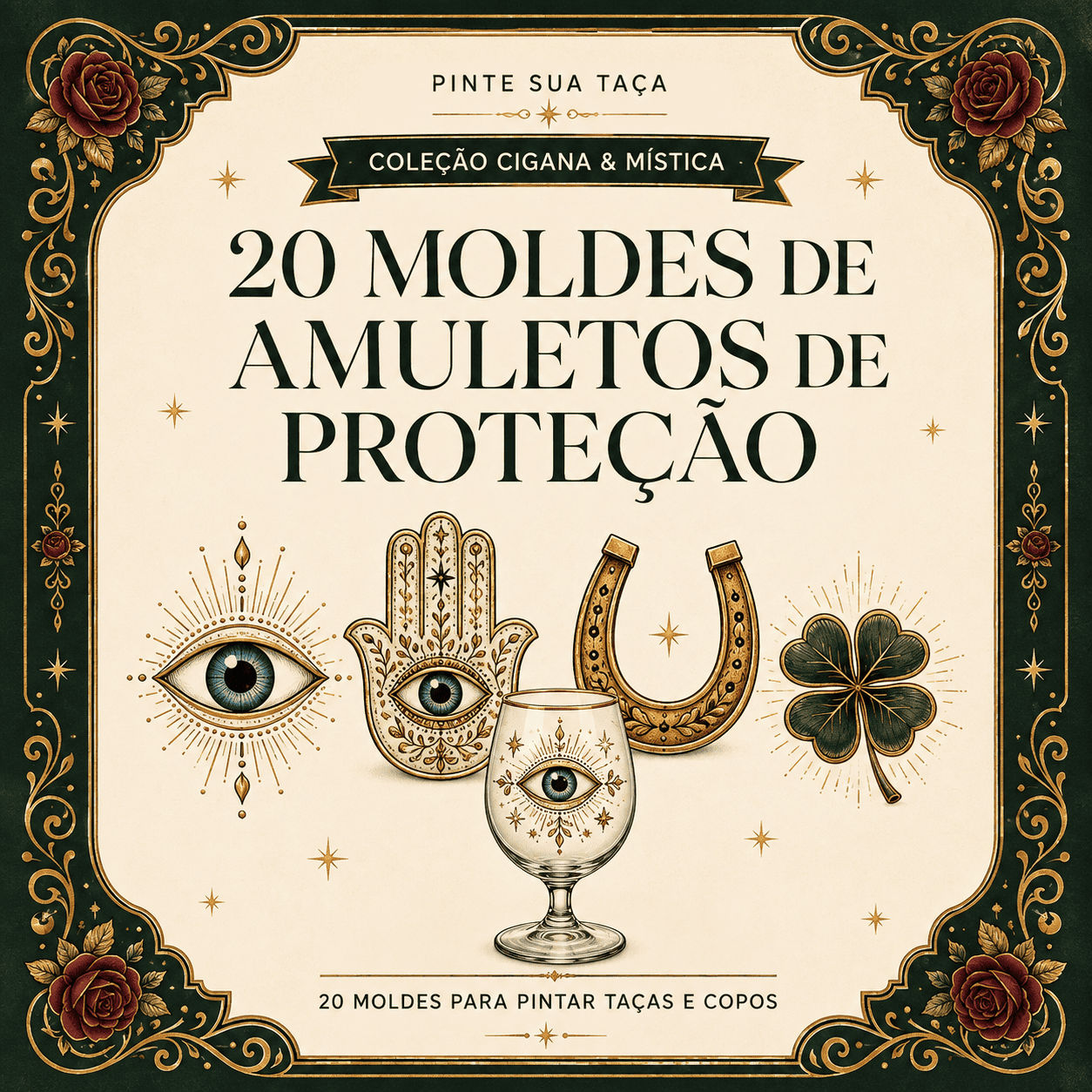 20 Moldes de Amuletos de Proteção