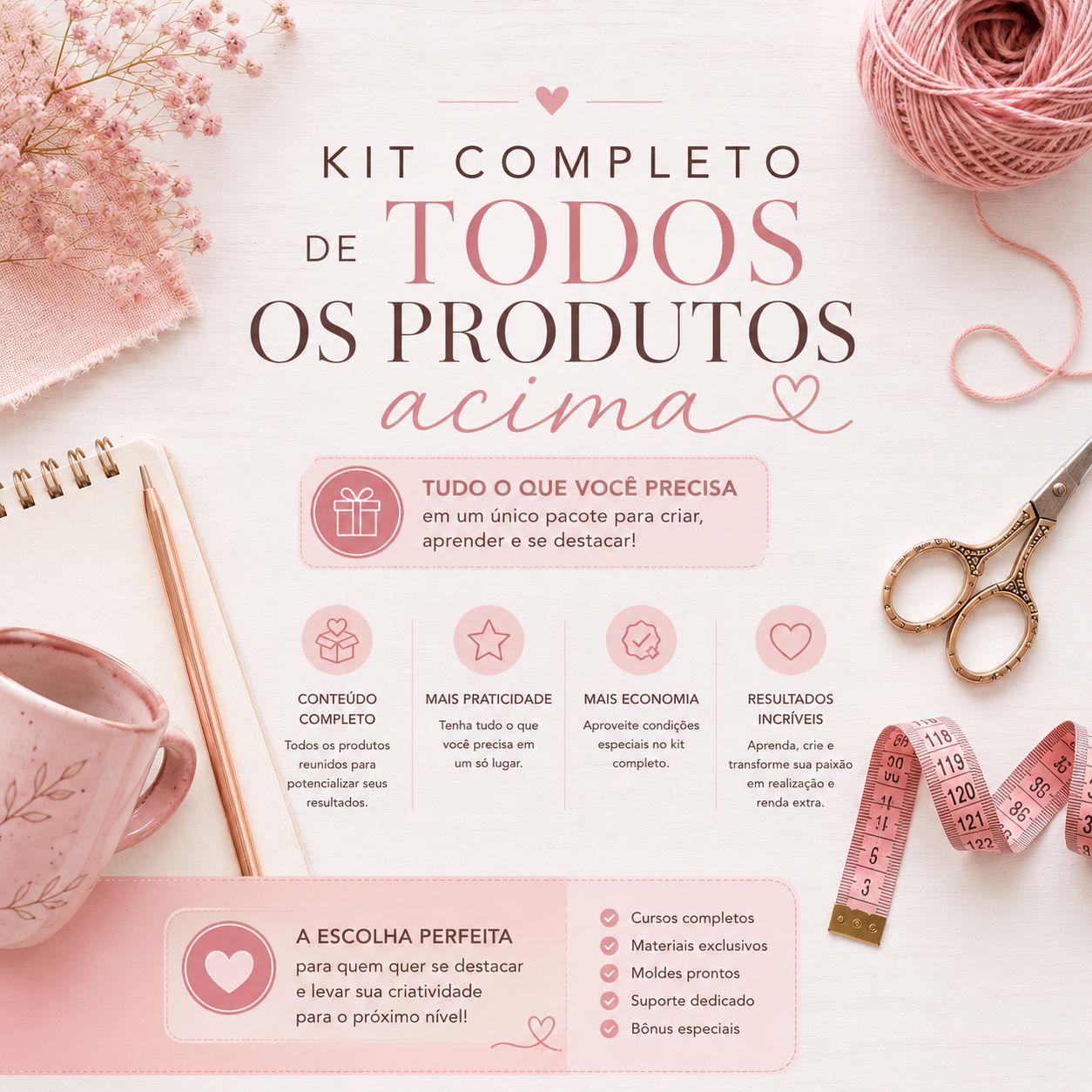 Todos os produtos acima com Desconto