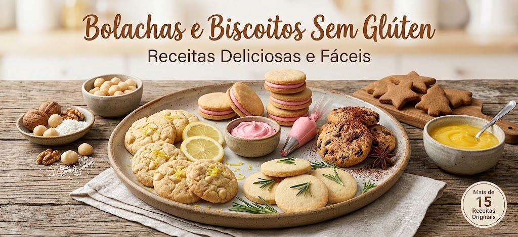 Receitas de Biscoitos Sem Glúten