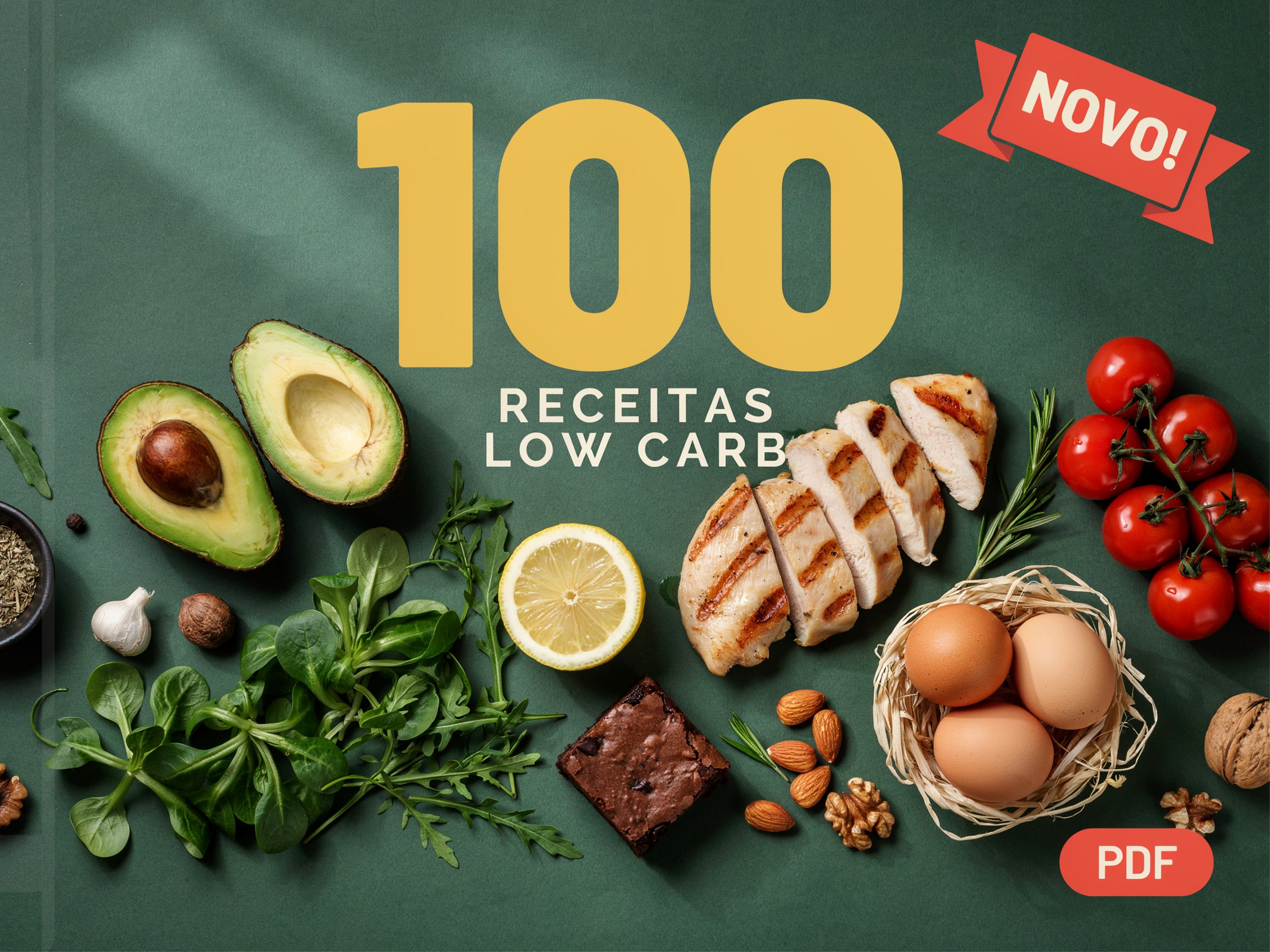 100 Receitas Low Carb