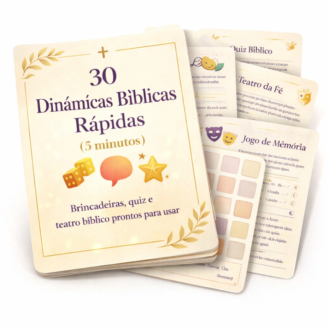 30 Dinâmicas Bíblicas Rápidas