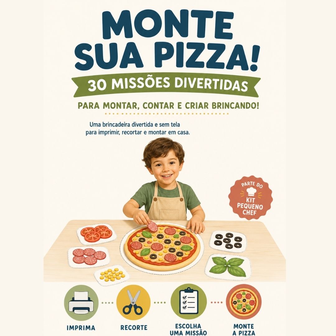 Monte sua Pizza