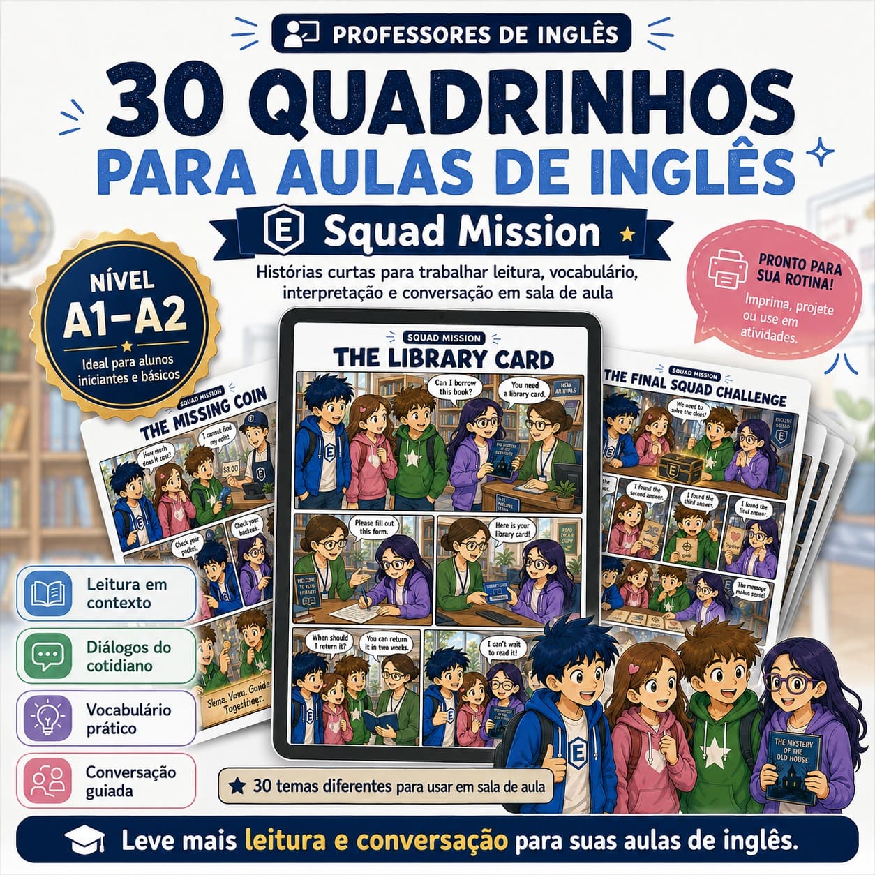 (A1-A2) 30 QUADRINHOS PARA AULAS