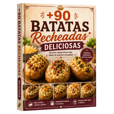+90 Batatas Proteicas Recheadas
