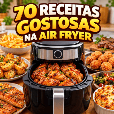 +70 Receitas Gostosas na Air Fryer