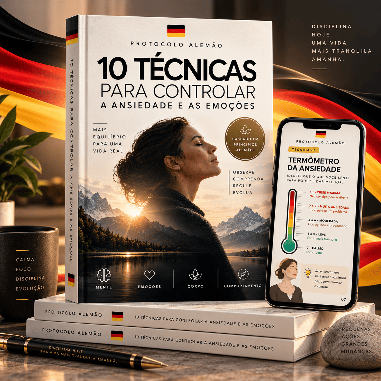 10 TÉCNICAS ALEMÃS PARA A ANSIEDADE 