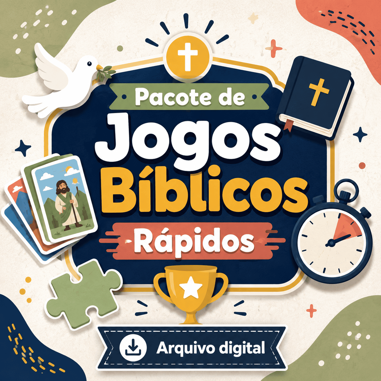 Pacote de Jogos Bíblicos Rápidos