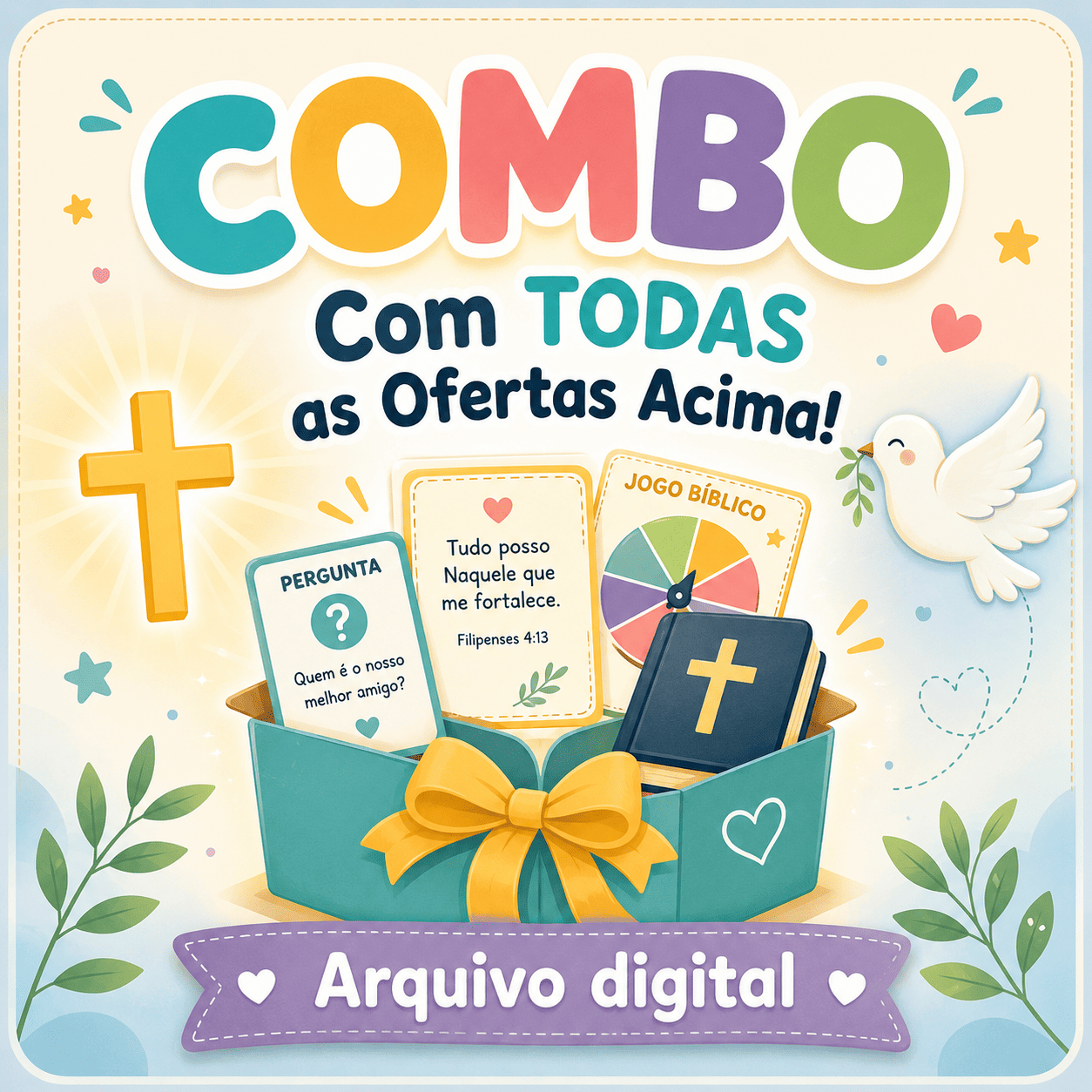 🌟 COMBO Com TODAS as Ofertas Acima! 🌟