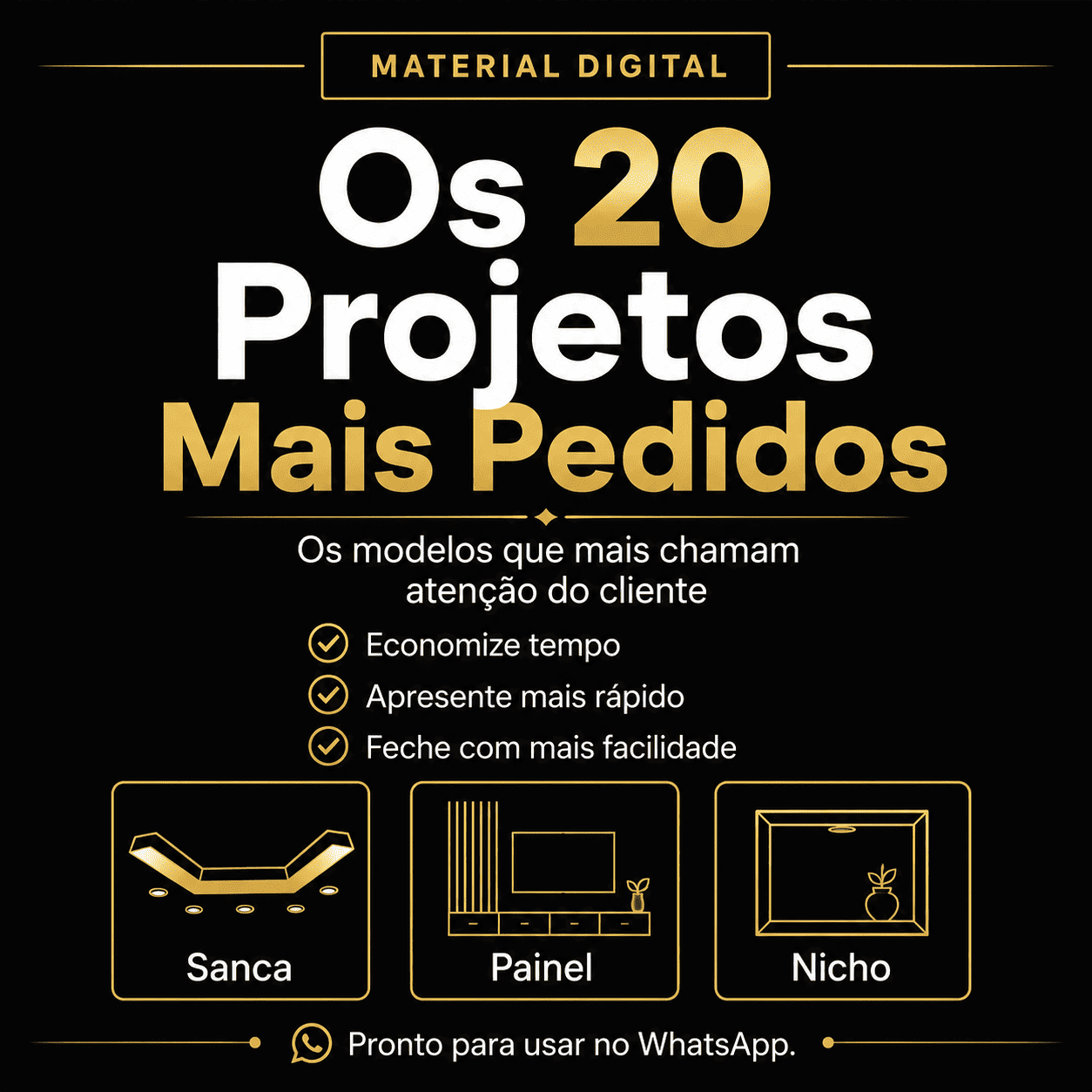 Os 20 Projetos Mais Pedidos