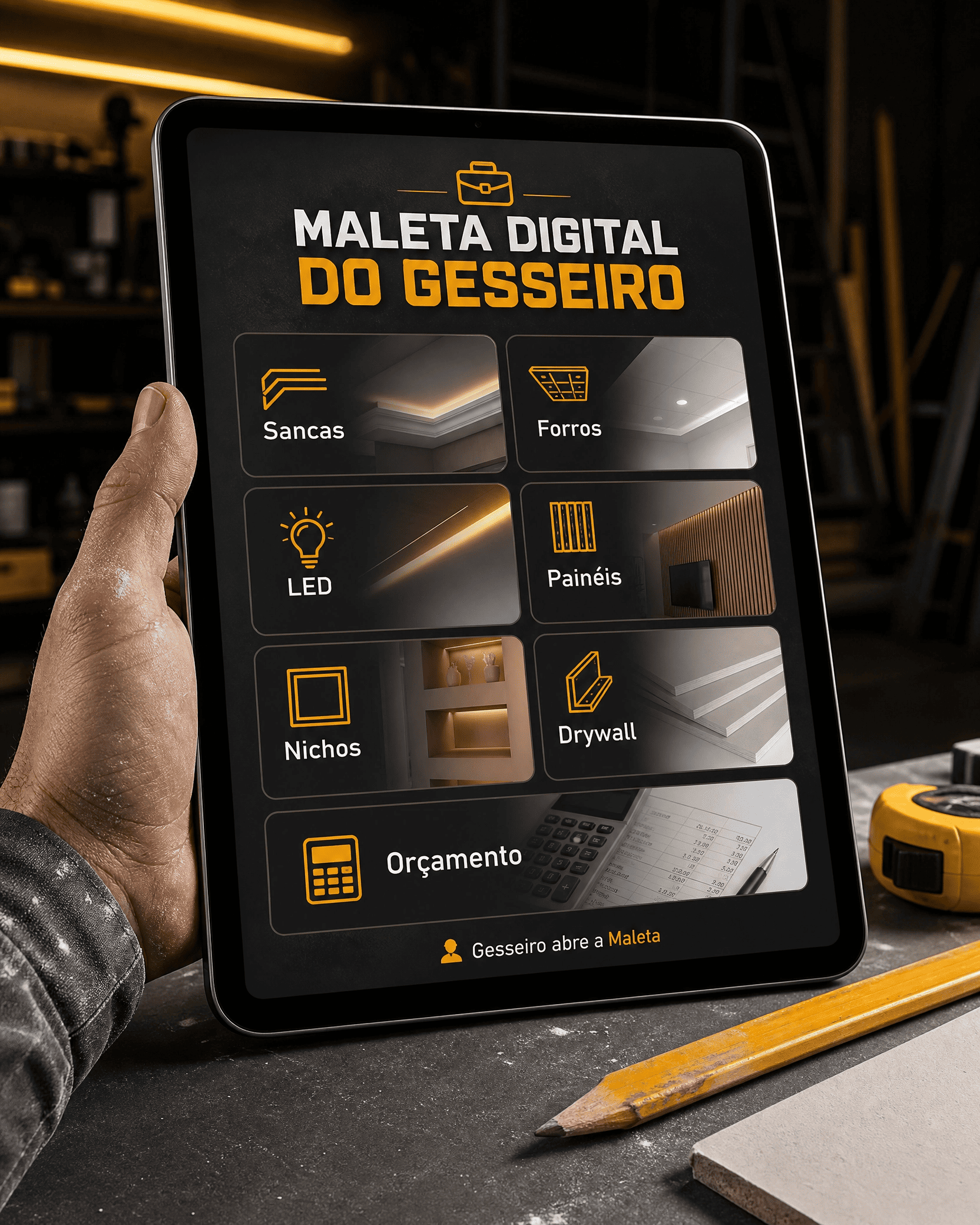 🔥Kit Gesseiro -- Inclui os 3 acima☝️ 