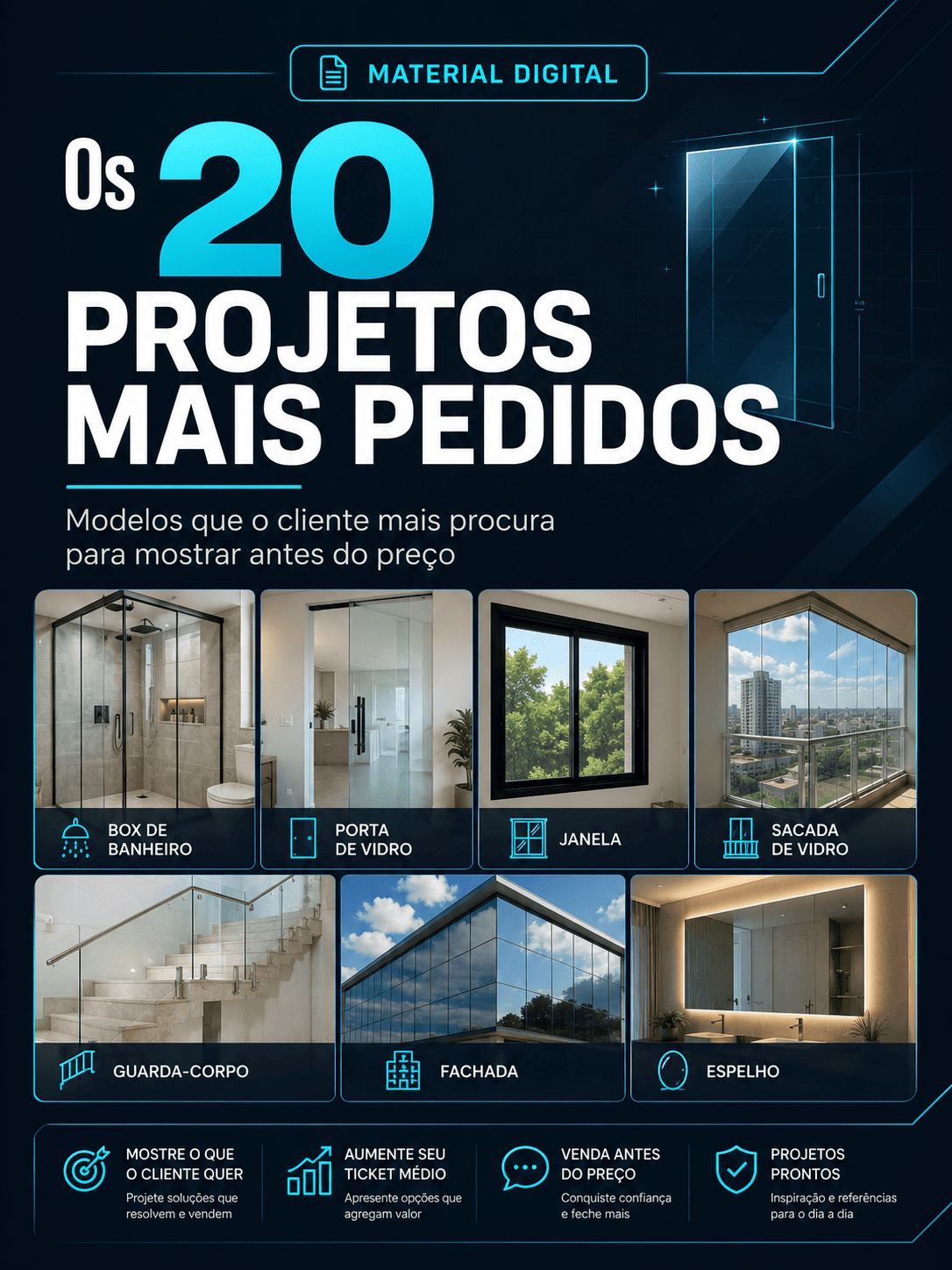 Os 20 Projetos Mais Pedidos