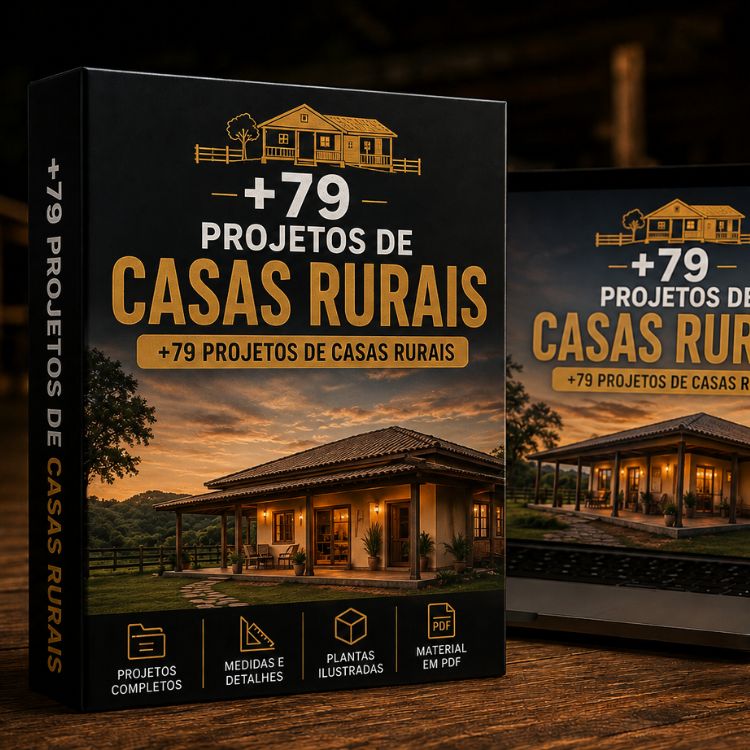 +79 Projetos de Casas Rurais