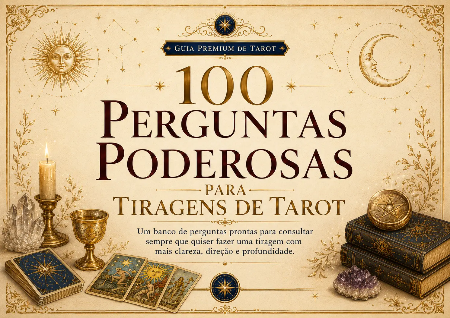100 Perguntas Poderosas para Tiragens