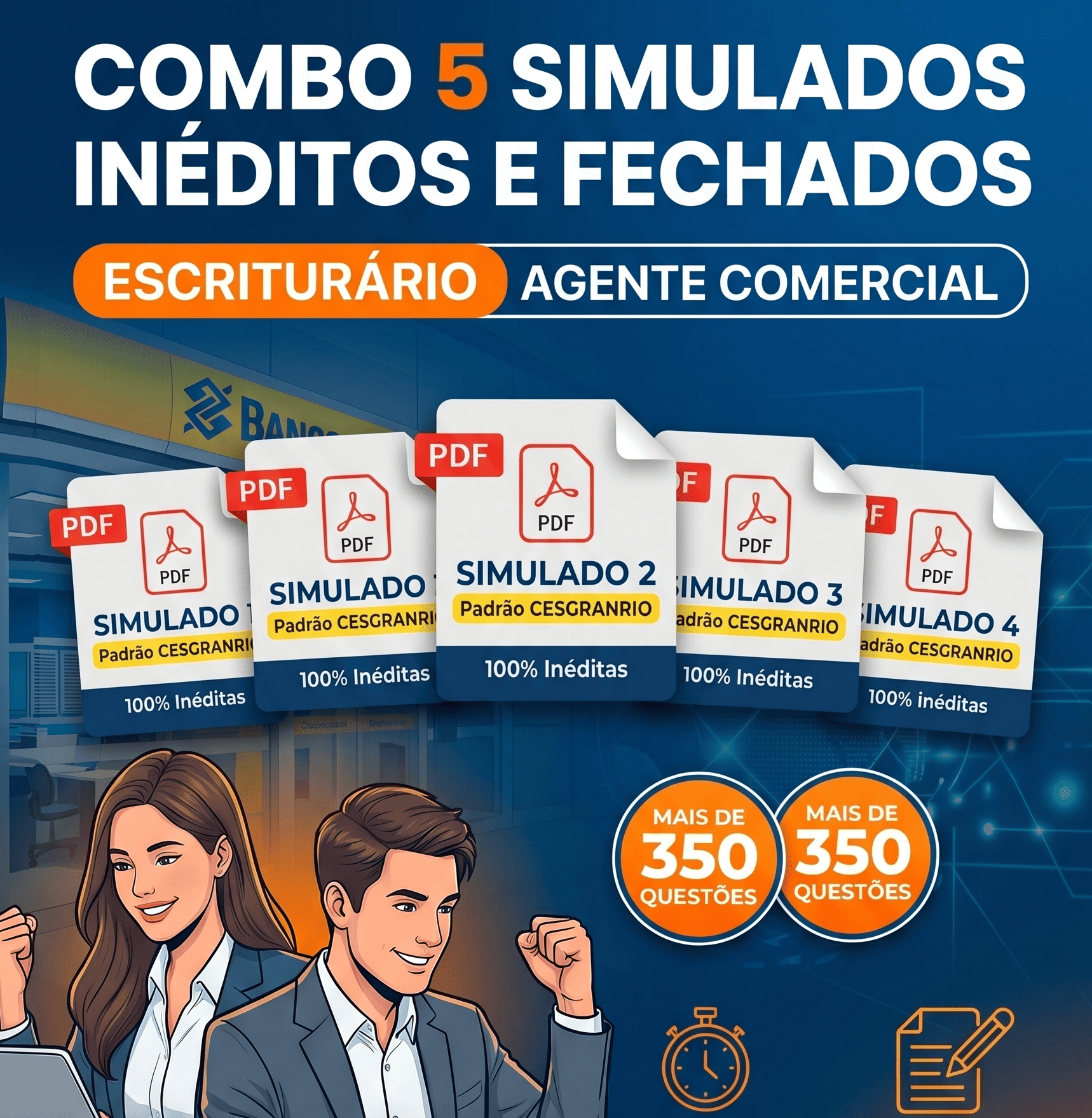 5 Simulados Completos