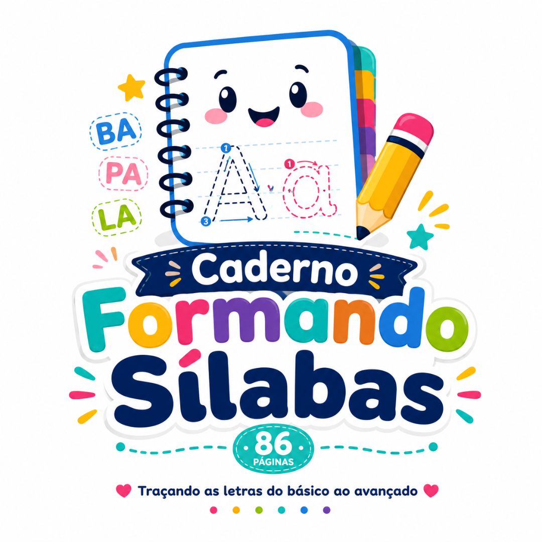 Caderno Formando Sílabas