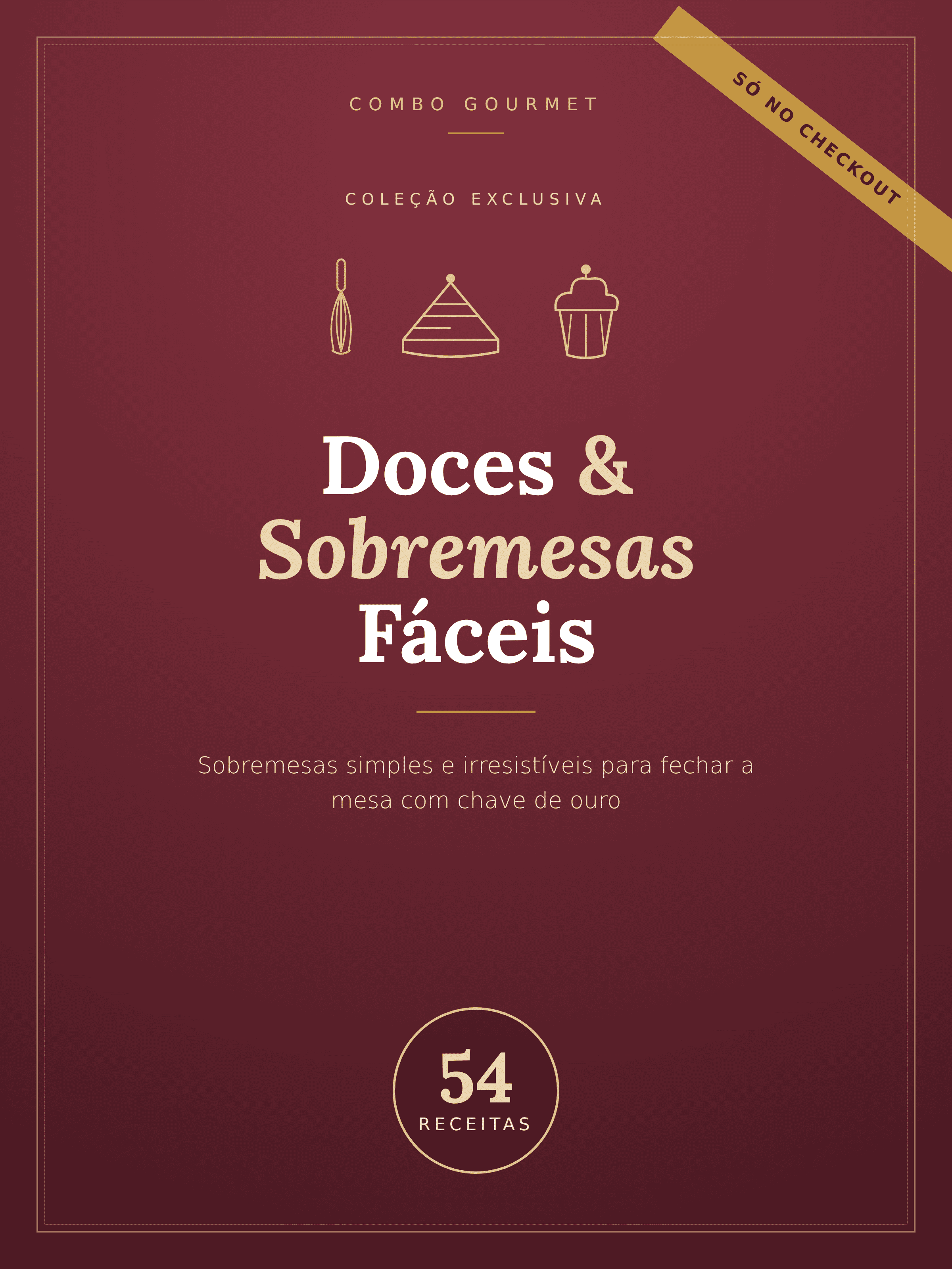 50+ Receitas Doces & Sobremesas