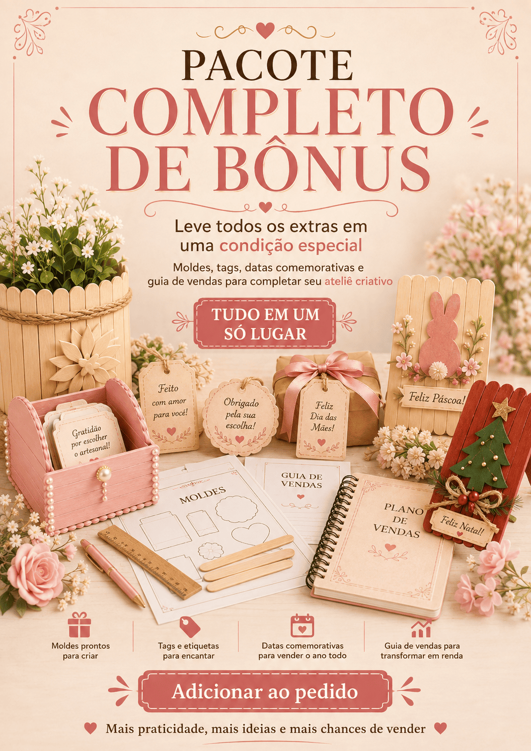 Pacote Completo com todos Bônus