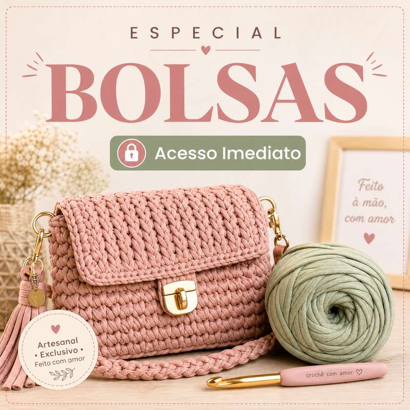 Biblioteca de Bolsas de Crochê