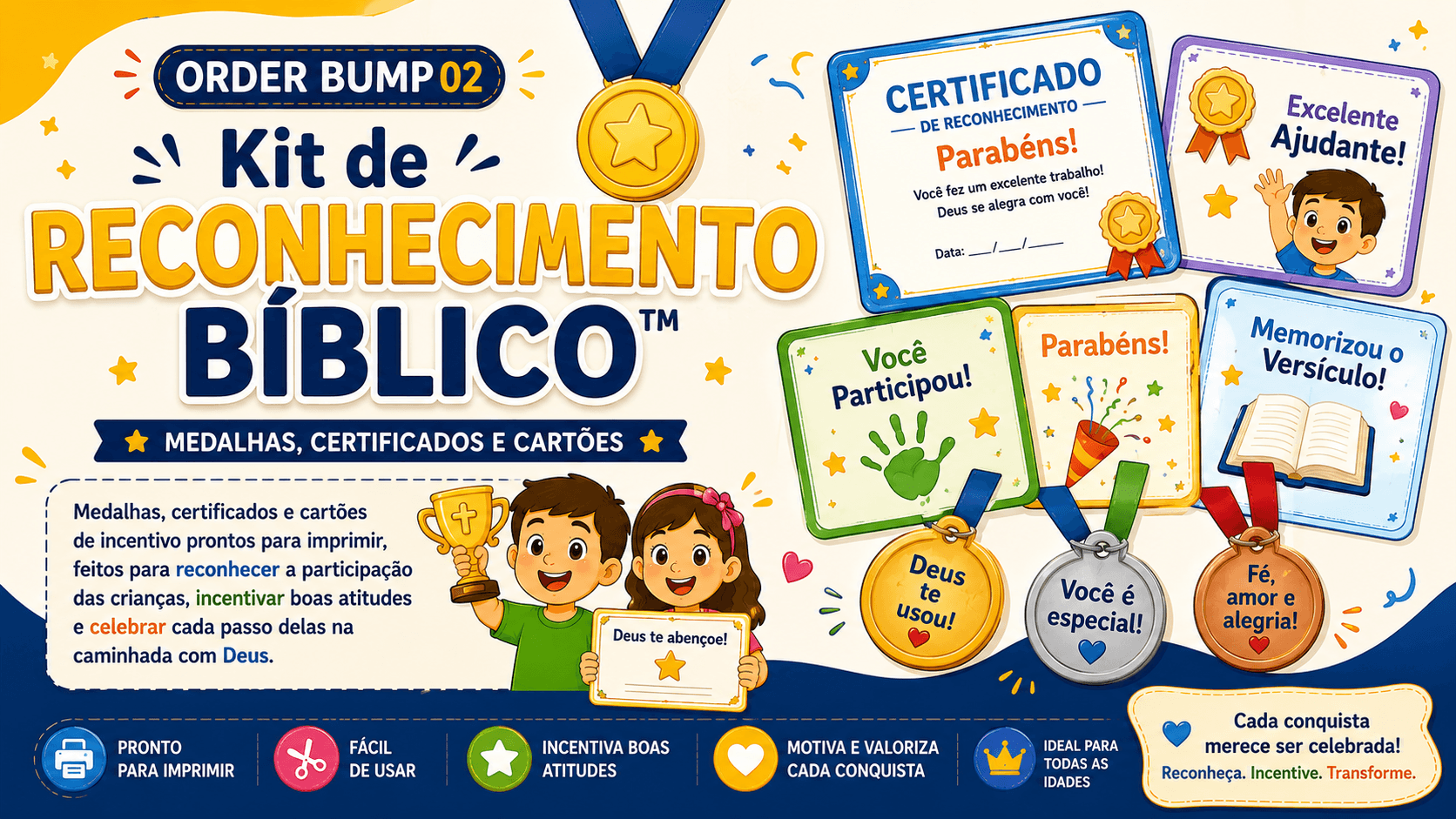 Kit Reconhecimento Bíblico