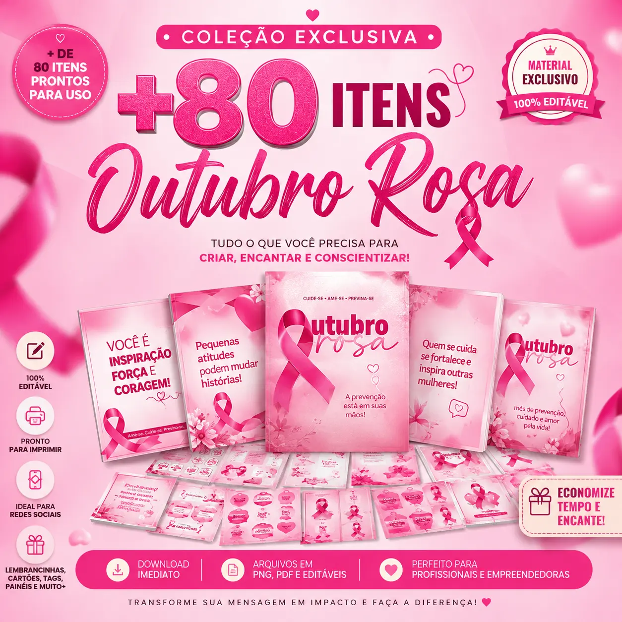 Coleção Exclusiva: +80 MATERIAIS EXTRAS