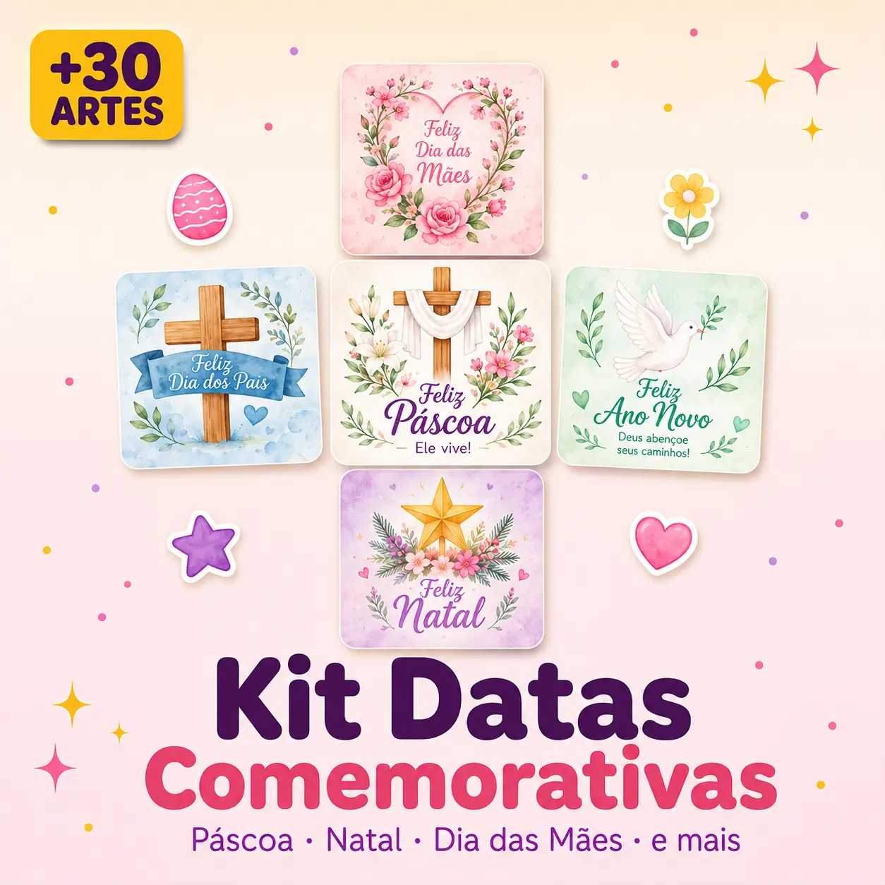 Kit Cristão: Datas Comemorativas