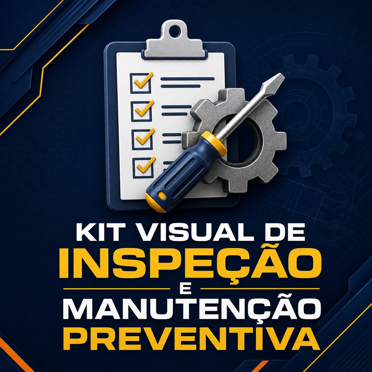 Kit Visual de Inspeção e Manutenção Preventiva