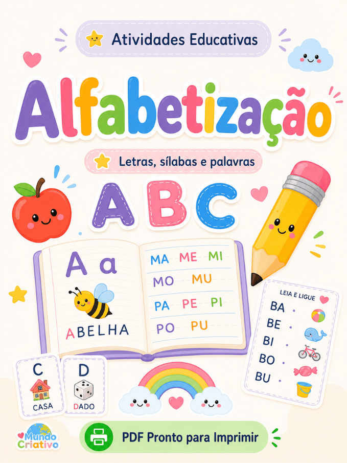 +250 Atividades de Alfabetização