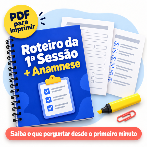 Roteiro da 1ª sessão + anamnese