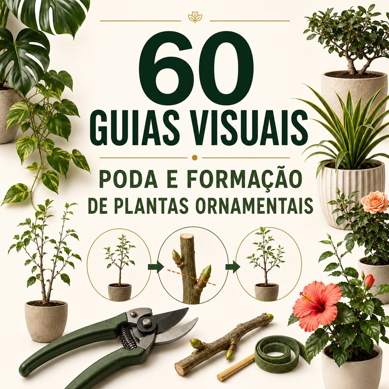 +60 Guias Visuais de Podas e Formação