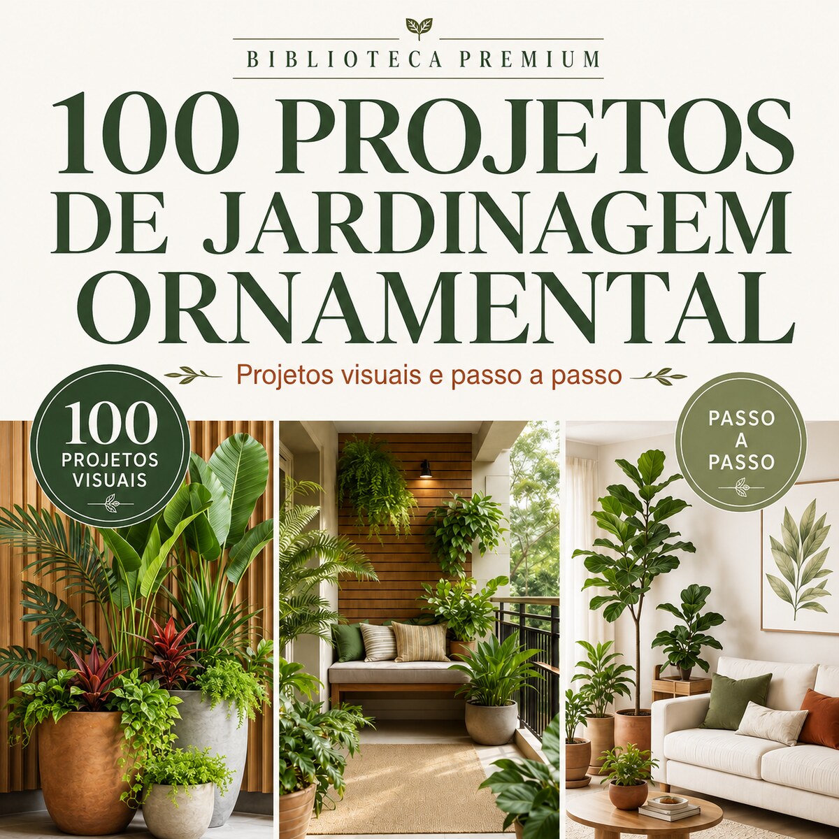 +100 Projetos de Jardinagem Ornamental