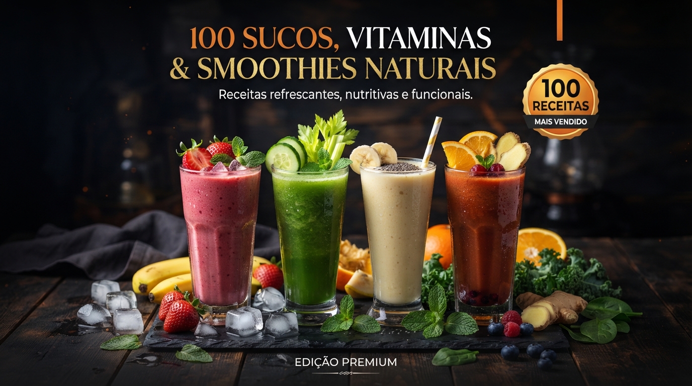 100 Sucos Vitaminas & Smoothies Naturais