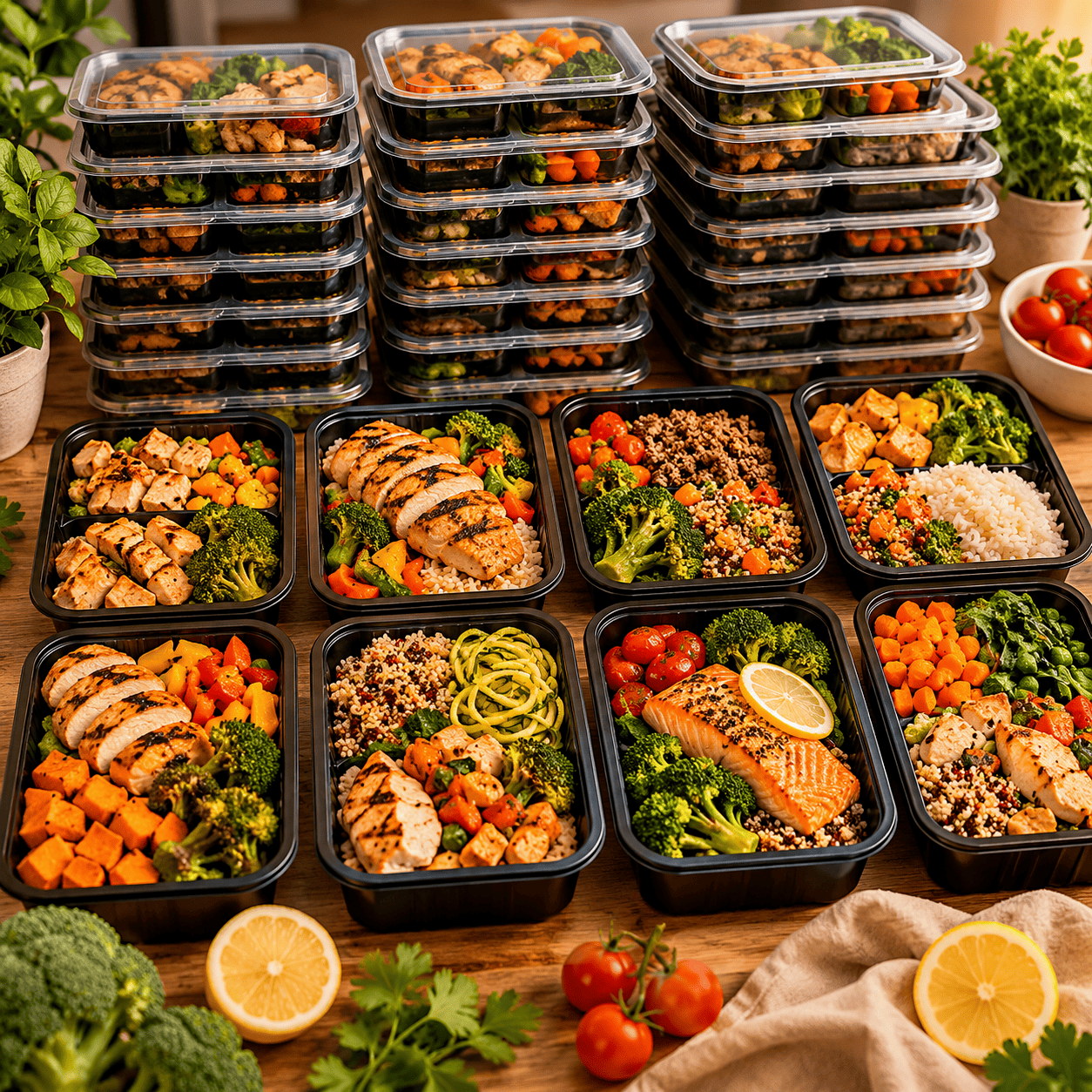 50 Marmitas Fit Para a Semana Inteira
