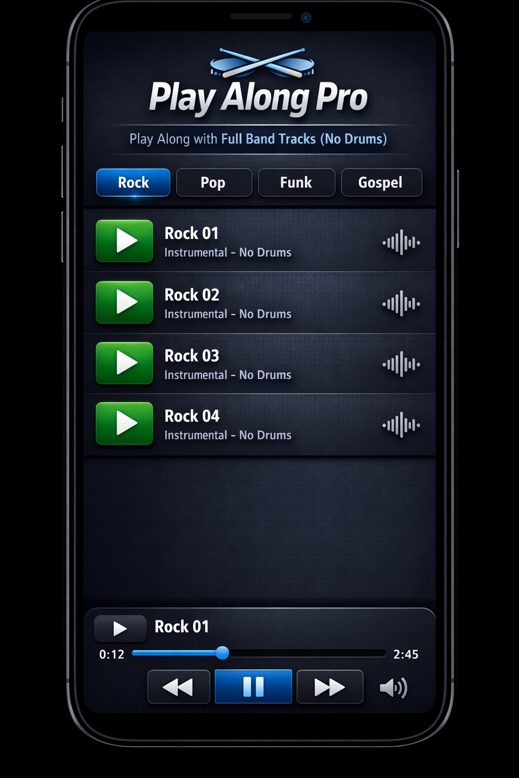 APP PLAY ALONG PRO 