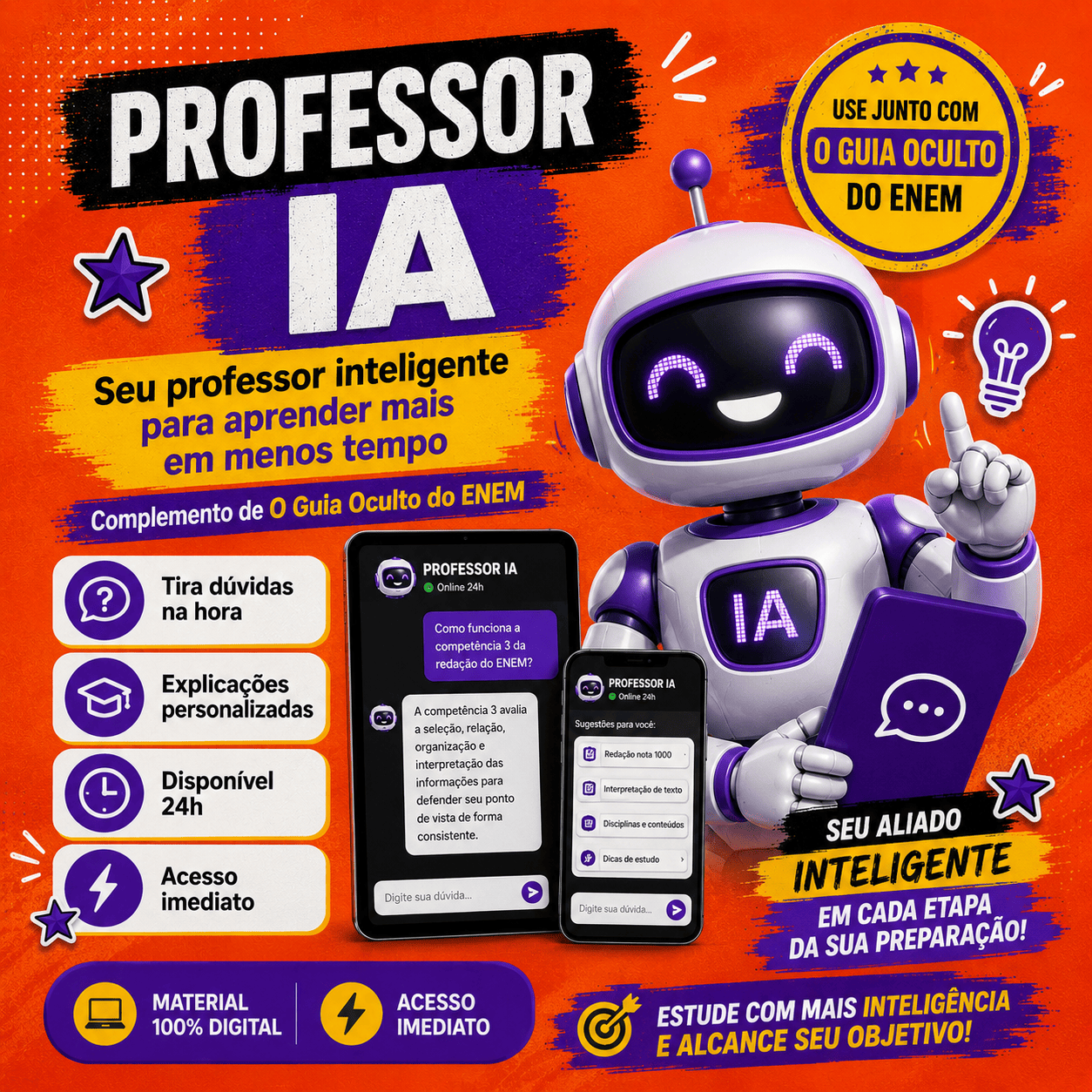 Professor Particular IA - ENEM