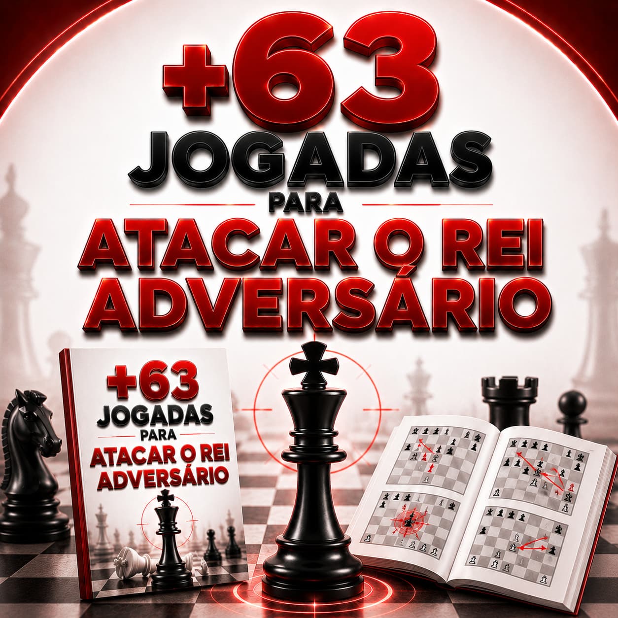 +63 Jogadas Para Atacar o Rei Adversário