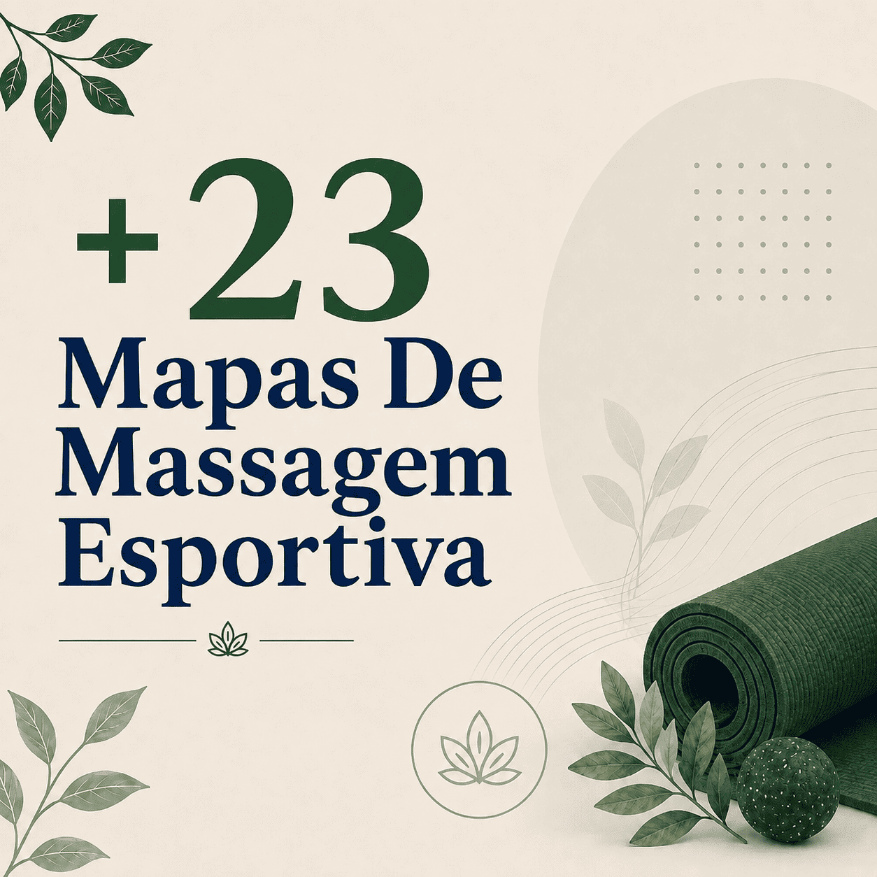 +23 Mapas de Massagem Esportiva