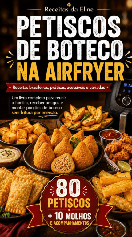 Petiscos na Airfryer