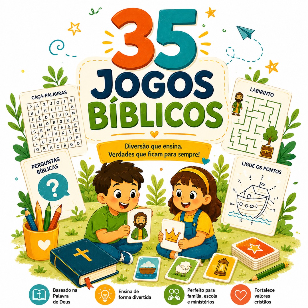 🎲 35 Jogos Bíblicos