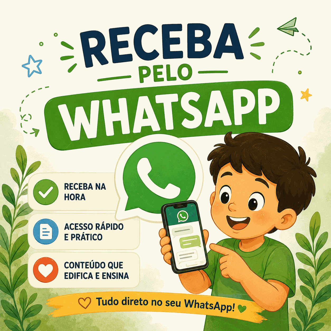 📲 Receber no WhatsApp
