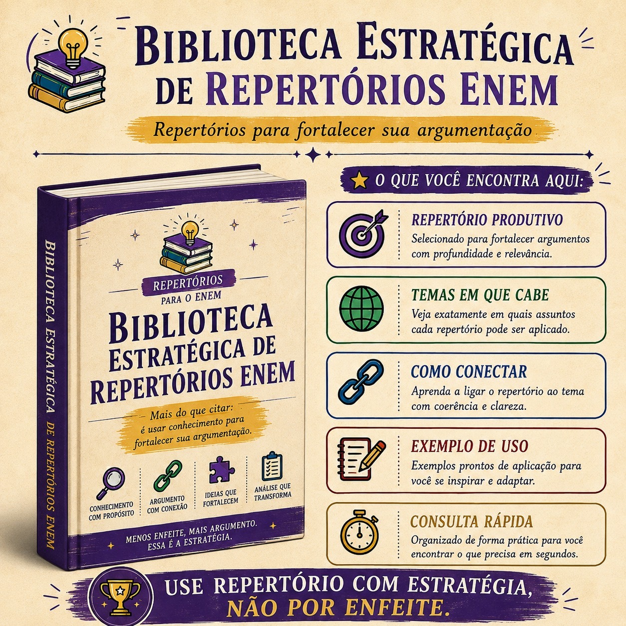 Biblioteca de Repertórios ENEM