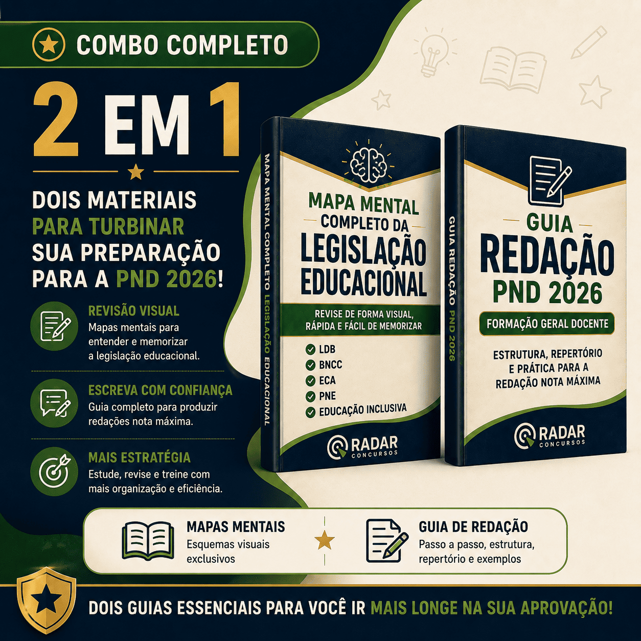 Combo 2 em 1 PND
