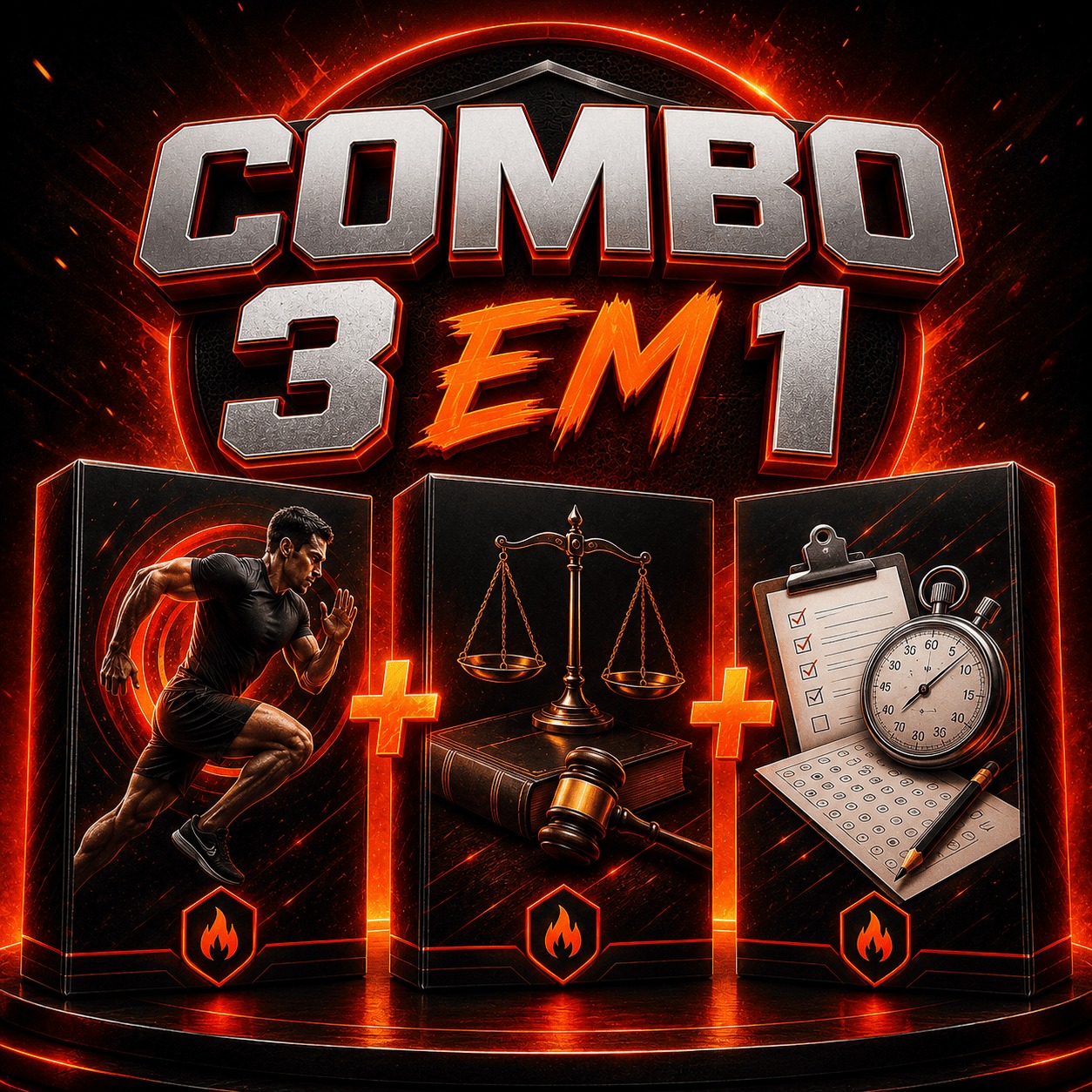 Combo 3 em 1