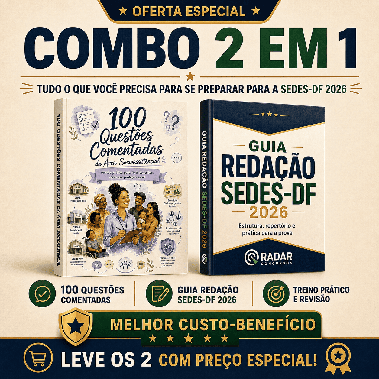 Combo 2 em 1