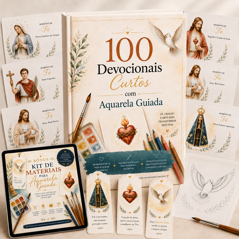 100 Devocionais com Aquarela (COMPLETO)