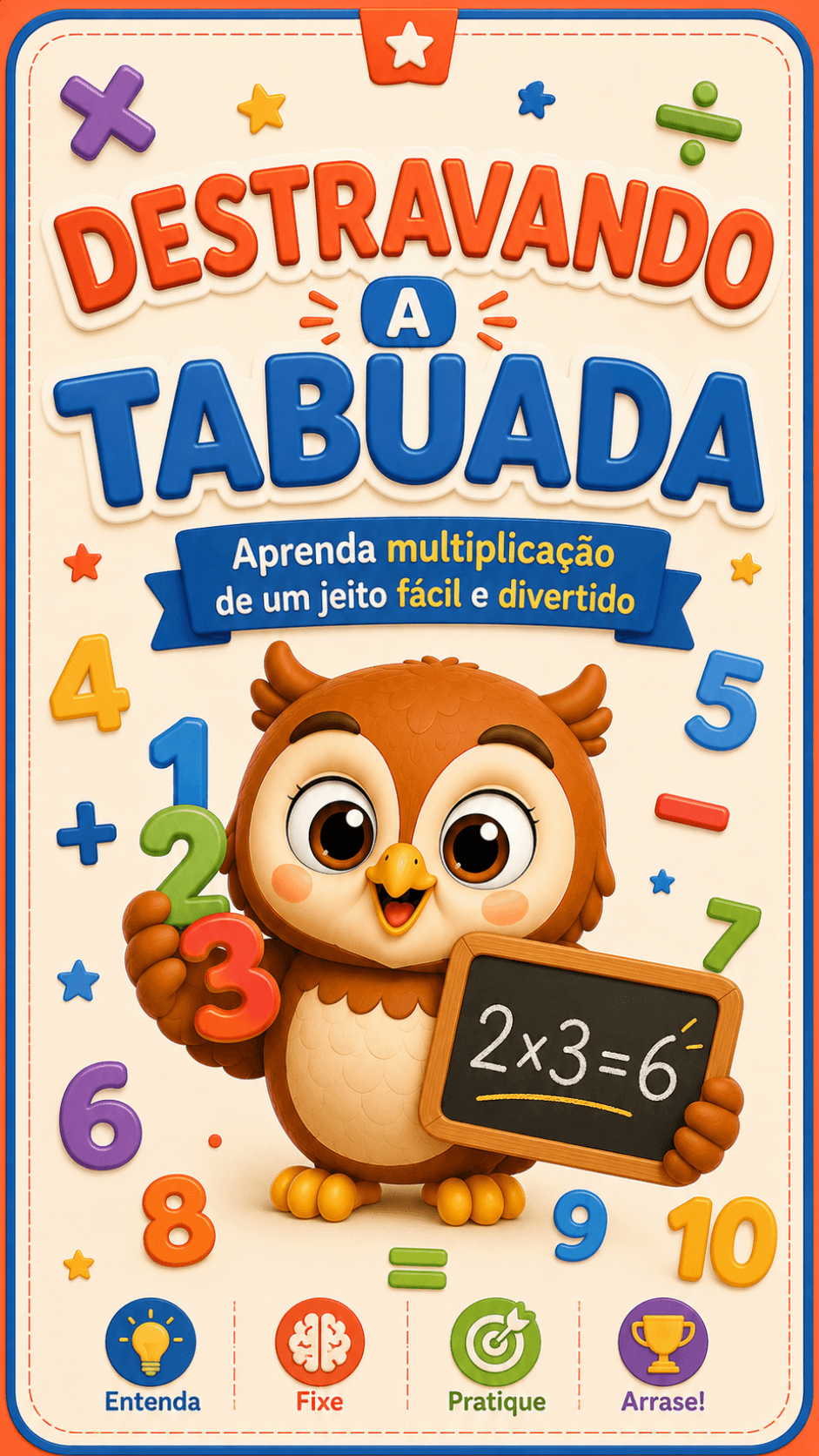 KIT - DESTRAVANDO A TABUADA 