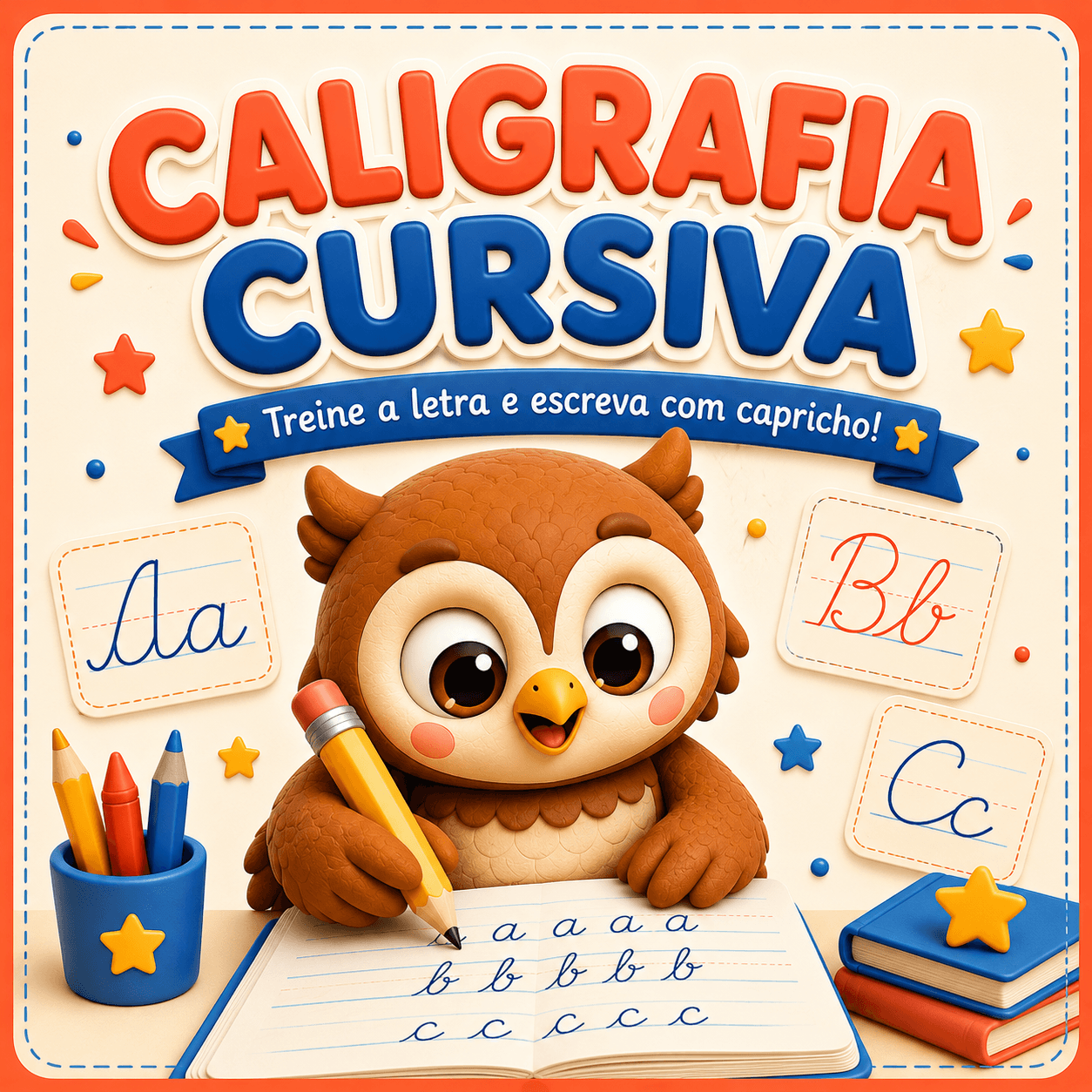 KIT CALIGRAFIA CURSIVA - DO A ao Z!