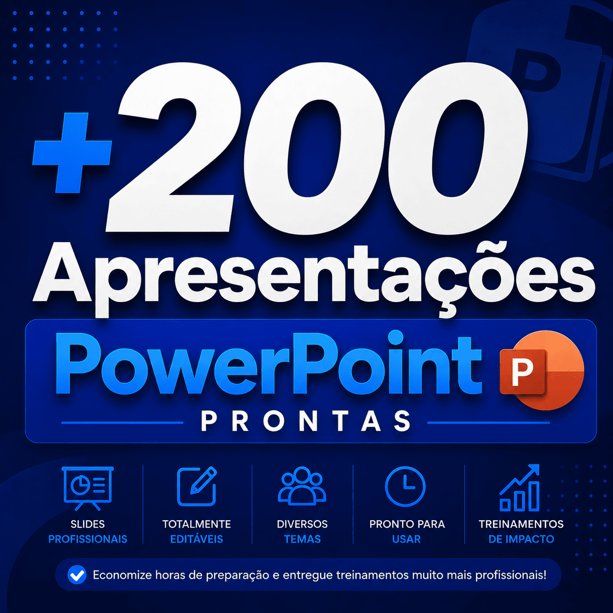 +200 Apresentações PowerPoint Prontas