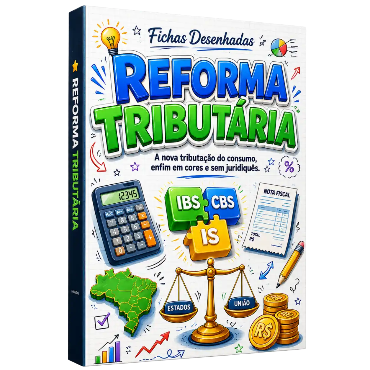 Fichas Desenhadas da Reforma Tributária
