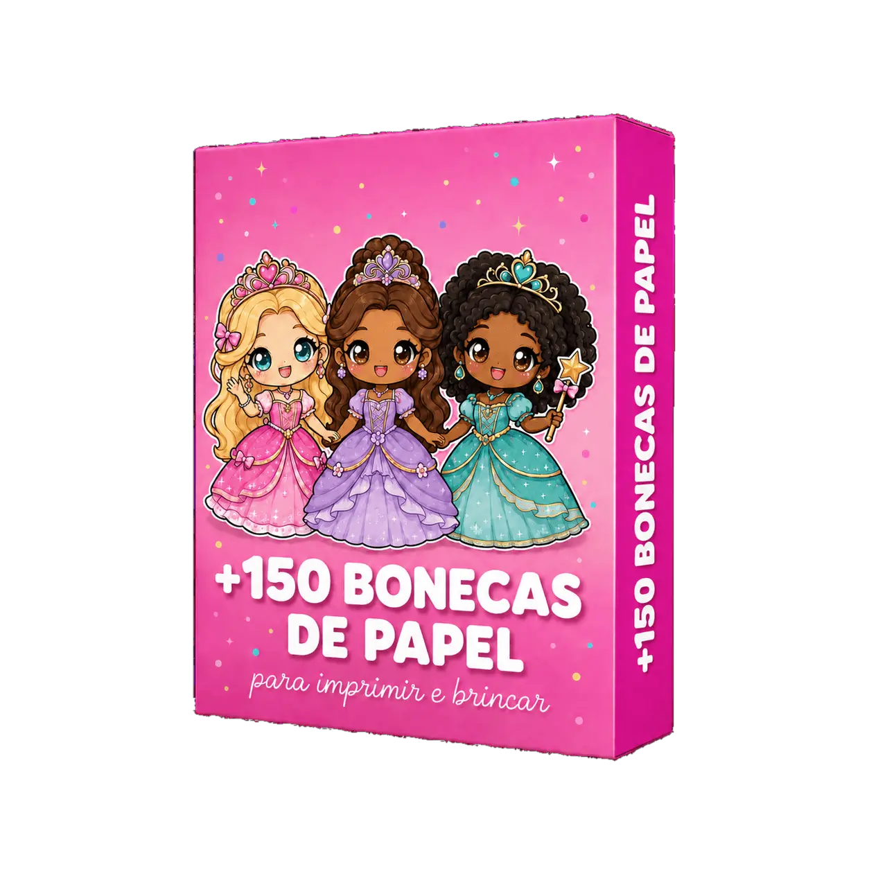 Coleção +150 Bonecas de Papel